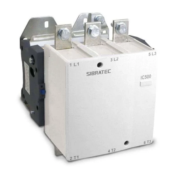 Contator Trifásico 500A 1NA+NF Sibratec