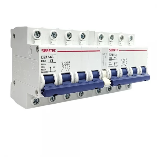 Disjuntor Tripolar 63A 400V Sibratec