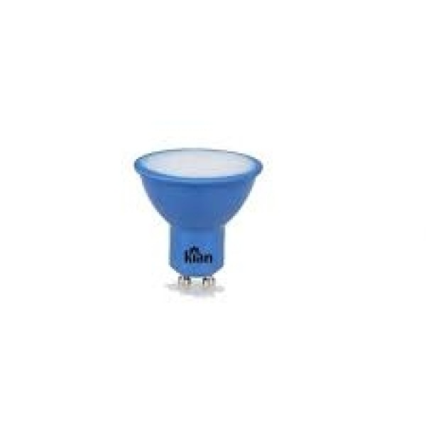 Lâmpada De Led Dicróica 4w Azul - Kian