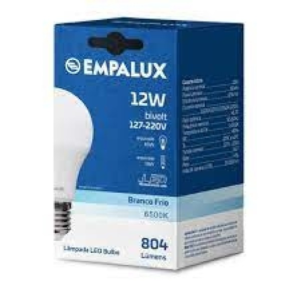 Lâmpada De Led Bulbo 15w Branco - Frio (6500k) - Empalux