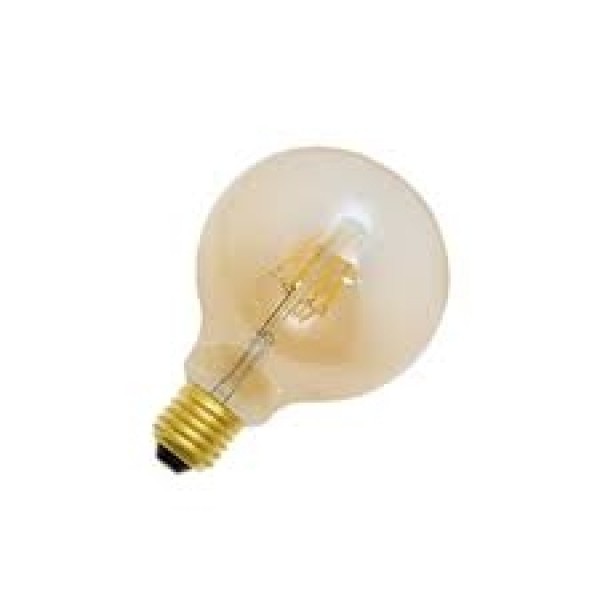 Lâmpada Led filamento Retrô Âmbar 4w - Globo G125- (2200k) - Luminatti