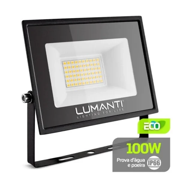 Projetor/Refletor LED Start 100w 5500k 8000LM Lumanti