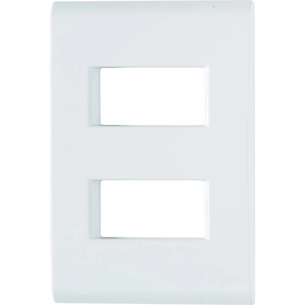 Placa PL2 4x2 Separados Liz Tramontina