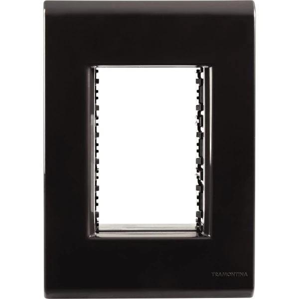 Placa PL3 4x2 Liz Grafite Tramontina