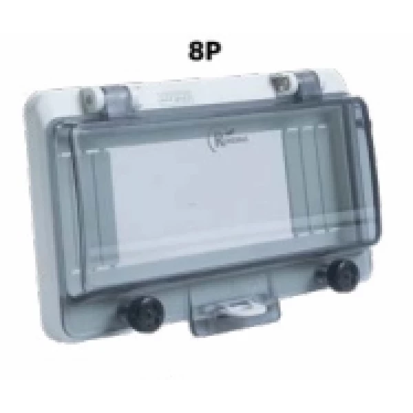 Janela Caixa Disjuntor 8P IP67 Rohdina