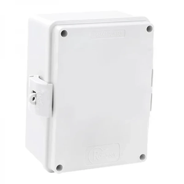 Caixa 160x120x80mm IP66 Branca Rohdina