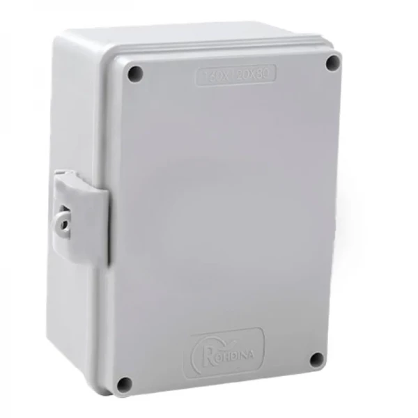 Caixa 160x120x80mm IP66 Cinza Rohdina