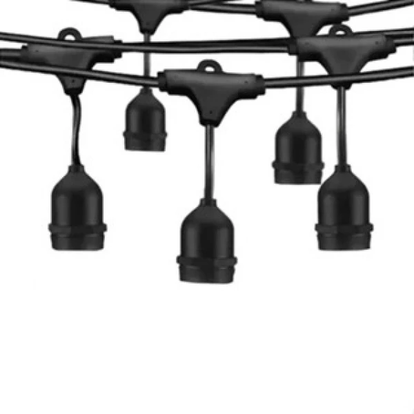 Cordão de Luz 20 Soquete 20 Metros IP65 Lumanti