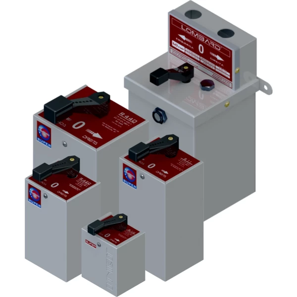 Chave Reversora Trifásica 15A Lombard