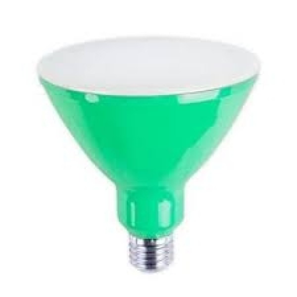 Lâmpada De Led PAR38 16W Verde - Ourolux