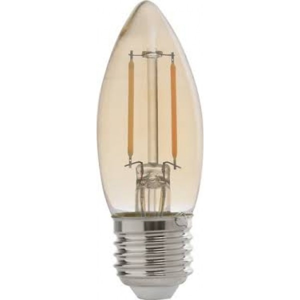 Lâmpada Filamento Led VELA Retrô Âmbar 2w - E-27 - (2200k) - Avant