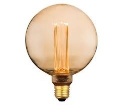 Lâmpada Led Filamento Acrílico 2,5w - G125 - Branco Quente (1800) - Opus