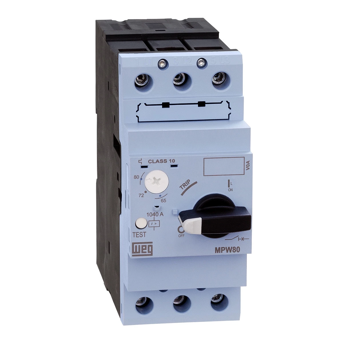 Disjuntor Motor WEG MPW80 50 A 65A