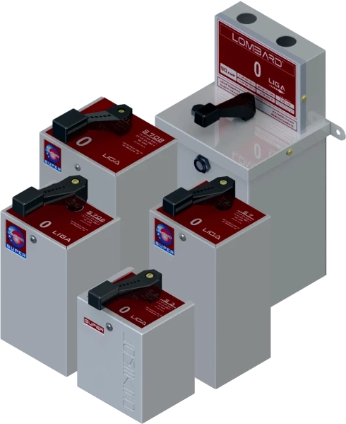 Chave Simples Trifásica 60A Lombard