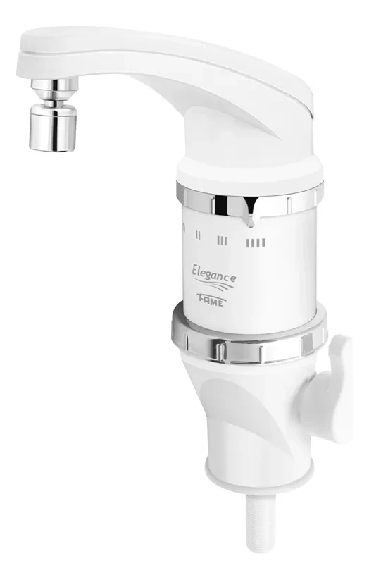 Torneira Fame Elegance Bancada 4 Temperaturas 5400W/6800W Branca