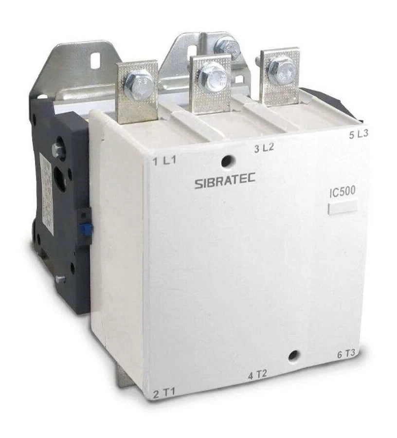 Contator Trifásico 500A 1NA+NF Sibratec