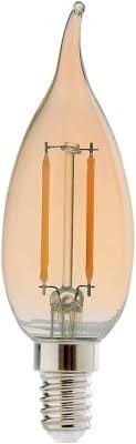 Lâmpada Filamento Led VELA Chama Retrô Âmbar 2w - (2200k) - Avant