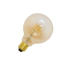 Lâmpada Led filamento Retrô 6w - Globo G95- (2700k) - Luminatti