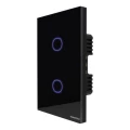 Interruptor Onne Smart Tramontina Preto com 2 Teclas Preto Tramontina